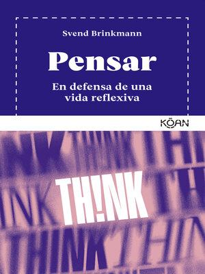 cover image of Pensar